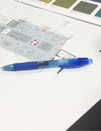 Tegninger og prøver