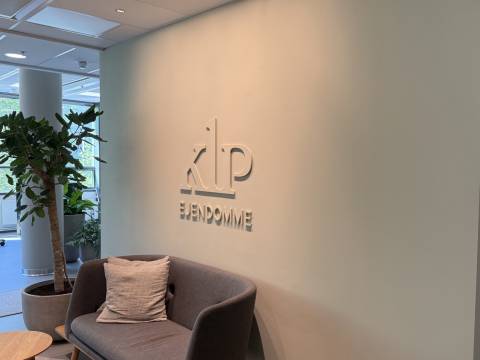 KLP Ejendomme kontor sofa